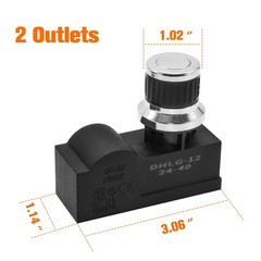 Portable 2 Outlet Push Button Chrome Coated ABYDA Spark Generator Manual