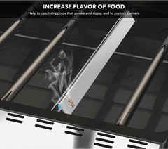 Flavorizer Bars for Weber Summit 600 E/S 620 640 650 660 670 67670 67671 13-Pack