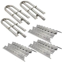 Replacement Parts for Perfect Flame Gas Grill SS Burner & Heat Plate Kit