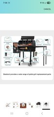 Fan Kit for all Pit Boss/Traeger/Camp Chef Wood Pellet Grills, White