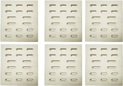Ceramic Radiant Heat Plates 6-Pack for Grand Hall Members Mark Bakers Chefs