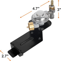 Valve Regulator for Weber Q100 Q120 Series 386001 386002 516002 516501 Gas Grill