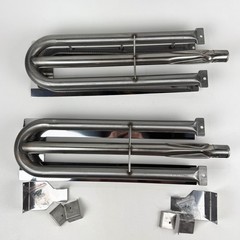 Htanch SA5481 Stainless Steel Viking Grill Burner Replacement 2 Pack