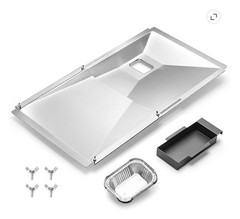 Drip Pan Adjustable with Drip Tray Nexgrill Dyna Glo Kenmore Universal Gas Grill