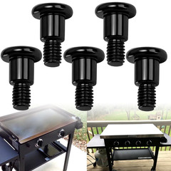5 Pack Short M6 Step Bolt Compatible with Black-Stone Gas Griddle 1785 1868 1901