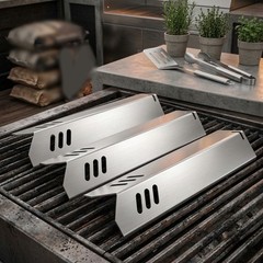 Enamel Heat Plate Set 3 pcs for Uniflame For gas Grills DGF510SBP GBC1440WRSB C