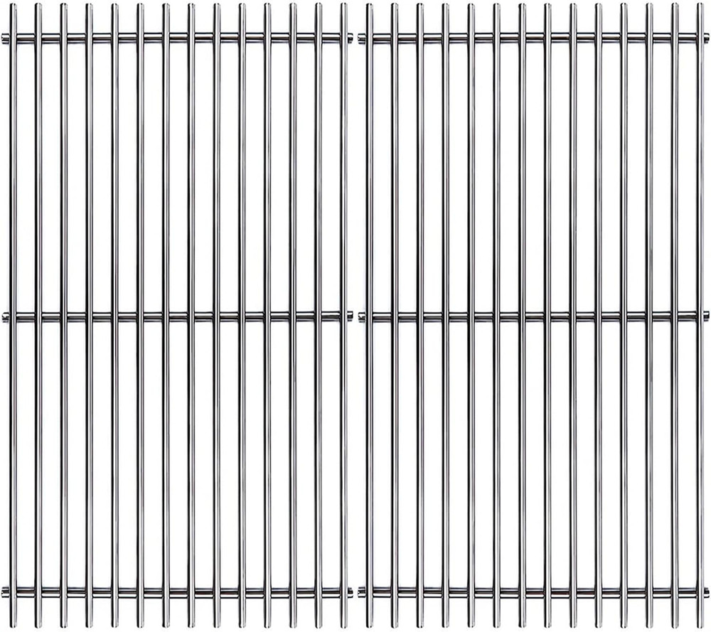 17.5″ Stainless Steel 7639 Cooking Grates for Weber Spirit 300 Series, Spirit 70