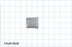 Charbroil G408-0036-W1 Caster Socket. Measures approximately: 2