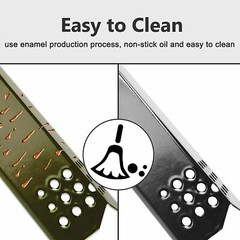 Nexgrill Grill Master Members Mark Porcelain Steel Heat Plates 3pcs 14 9/16