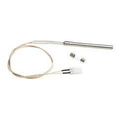 Ignition Rod BBQ Grill Parts Silicone White Sleeve TR 9.5*110 120v 200w L 1 Pcs