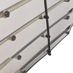 Front Grille w/Mesh Compatible with 2018-2024 Freightliner Cascadia Matte