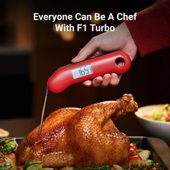 ProfessionaI Meat Thermometer Digital, 3X Faster 0.5 Sec Instant Read, NIST C…