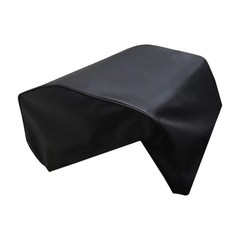 Upgradeds Thick Polyester Barbecue Cover Black Grills Top Cover Universal 42″