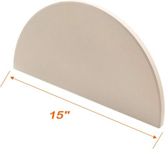 BBQ Future Ceramic Heat Deflector Plates for Kamado Joe Classic I, II, III, Big