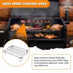 Grills Upper Rack for Green Mountain Davy Crockett Grill, Fit