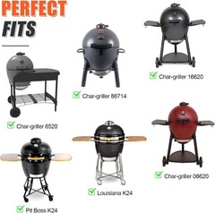 Round Grill Grate 19.5″ for Akorn Kamado Ceramic Grill, Pit Boss K24, Louisiana