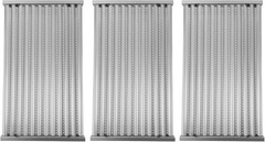 3-Pack Warp-Resistant 17-Inch Emitter Plates Compatible with Char-Broil Grills