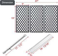 GR2210601-MM-00 Replacement Parts Grill Grates 614714 Flame Tamer 16261 Burner f