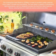 FOR WE-BER 62765 HEAT SHIELD FOR COOKBOX