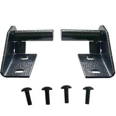 Traeger Black Powder Coated Lid Hinges (Left & Right): KIT0001