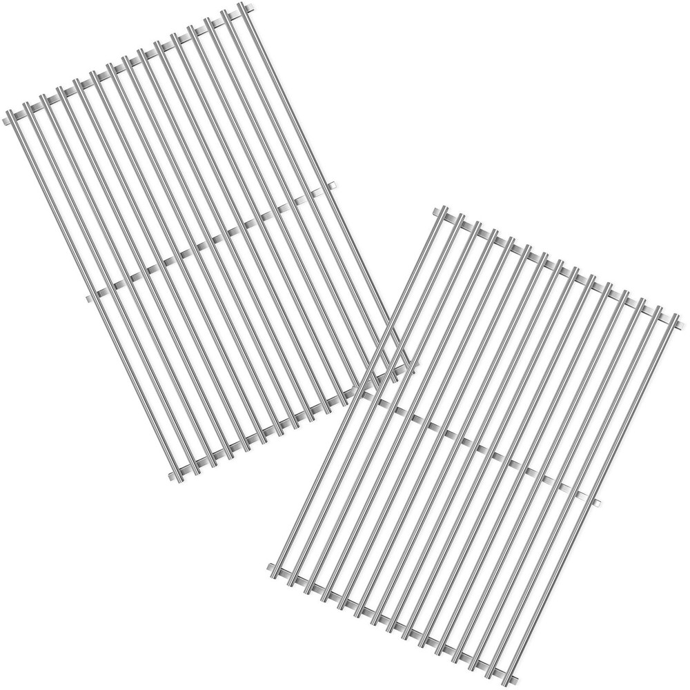 304SS Grill Grates 17.5 for Weber Spirit 300 and GS4 II 300, Cooking Grates 7…