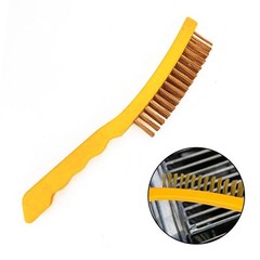 Reliable Steel Wire Brush for Effective Barbecue Stain Removal Set of 3