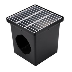 Drain Grate 12 Inch Square Catch Basin Galvanized Steel Cover