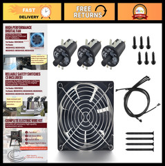 Replacement Fan & Hopper Door Switch Kit for Gravity Series Grills & Smokers – 1