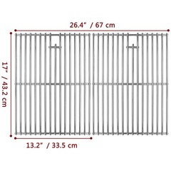 17 Inches Cooking Grates for Home Depot Nexgrill 720-0830H 720-0830D 720-0783…