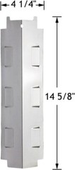 BBQ Heat Tent Shields, Flame Tamers for Multiple Grill Brands – Set of 4