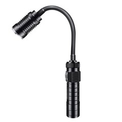Zoomable Telescopic LED Light for BBQ Use Flexible Hose Mount and USB Charging