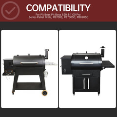 Pellet Grill Caster Wheel Replacement for Pit Boss Navigator Austin XL Sportsman