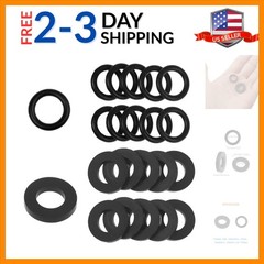 10Pcs and 10Pcs O-Rings for Soft Nose P.O.L. Fittings, Rubber Gas Leakage-Pro…