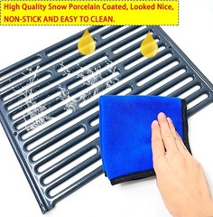 15 Porcelain Steel Cooking Grates for Weber Spirit E-210 S 200 Genesis Silver A
