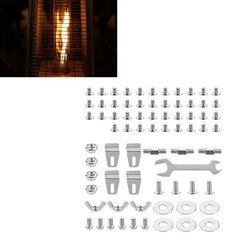 Rust Resistant Outdoor Heater Hardware Kit for Pyramid Style Patio Heaters
