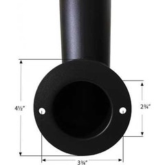 Z Grills Chimney and Bronze Cap Kit for 6002B Series Pellet Grills, ZG-CC-600