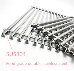 17-1/4″ Stainless Steel Grid Grates for Weber Spirit E-310 E-320, S-310 S-320, S