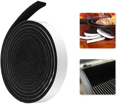 BBQ High Temp Gasket Replacement with Adhesive Fits for BBQ Smokers & Grills