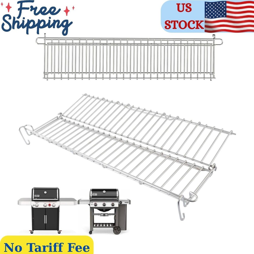 66044 Grill Warming Rack for Weber GS4 Genesis II 300 Series, Genesis…