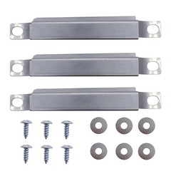 3Pcs Carryover Crossover Tube BBQ Grill Parts Stainless Steel Burner Replacement