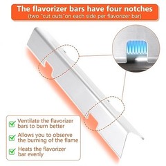 Stainless Steel Flavorizers Bars for Spirit 300 and More Models-7636