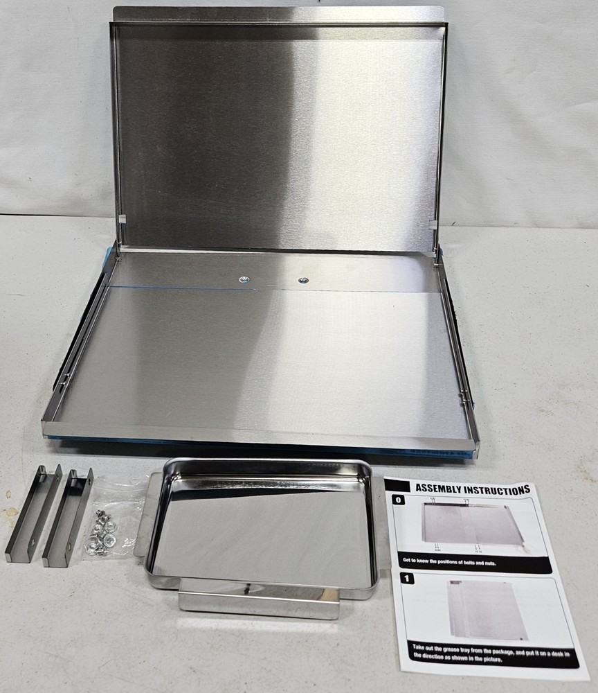 Grease Tray With Catch Pan Nexgrill Dyna-Glo Kenmore Adjustable 24”- 30”