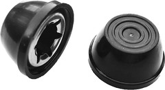 Grill Wheel Hub Cap for Weber 18/22″ Kettle Genesis Spirit BBQ 3/8″ Axle 2pcs
