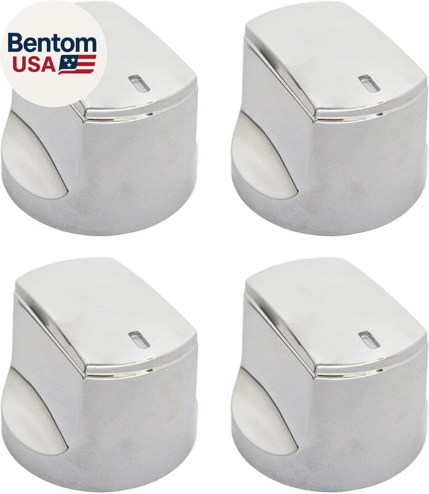 Chrome Control Knob Replacement for Char-Broil Performance Series Gas Grill (201