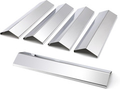 Set of 5 Heat Plate Shields for Brinkmann 810-3660-S 810-2511-S 810-2512-S Gri