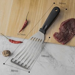 Sturdy and Heat resistant Plastic Handle Fish Shovel for Easy Handling