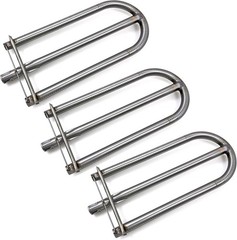Parts DA110 (3-Pack) 18 1/8″ X 7 13/16″ Stainless Steel Burner Replacement for A