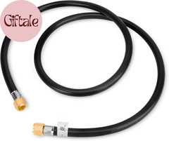 5 Feet Propane Hose Assembly with Both 3/8″ Female Flare for Gas Grill, RV, Heat