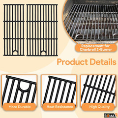 17 Inch Grill Grate for Charbroil Performance 2 Burner 463660421 463655621 46363