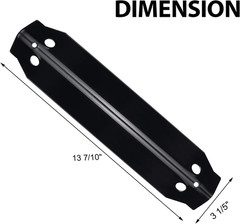 Porcelain Grill Heat Plates for Dyna-Glo DGC310 DynaGlo DGB300 3-Burner Covers